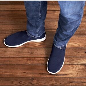 NWOT Merinos Mens Slip-Ons Loafers Black Merino Wool Lightweight | Size 11